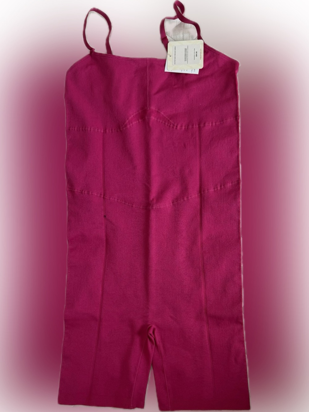 Fabletics Deep Pink Bodysuit Shorts